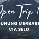 open trip Gunung Merbabu