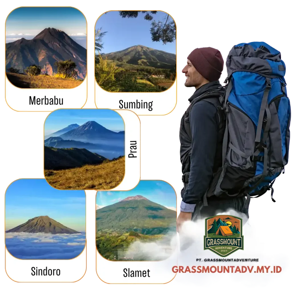 Opentrip-Gunung-merbabu-sumbing-prau-slamet-sindoro murah Grssmountadventure